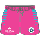 Pacific Nomads Girls Pink Rugby Shorts 