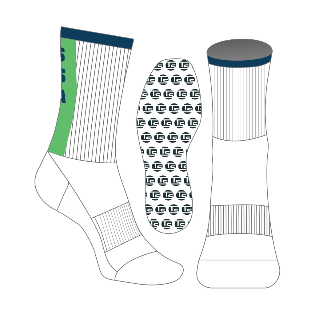 SSA Crew Grip Socks